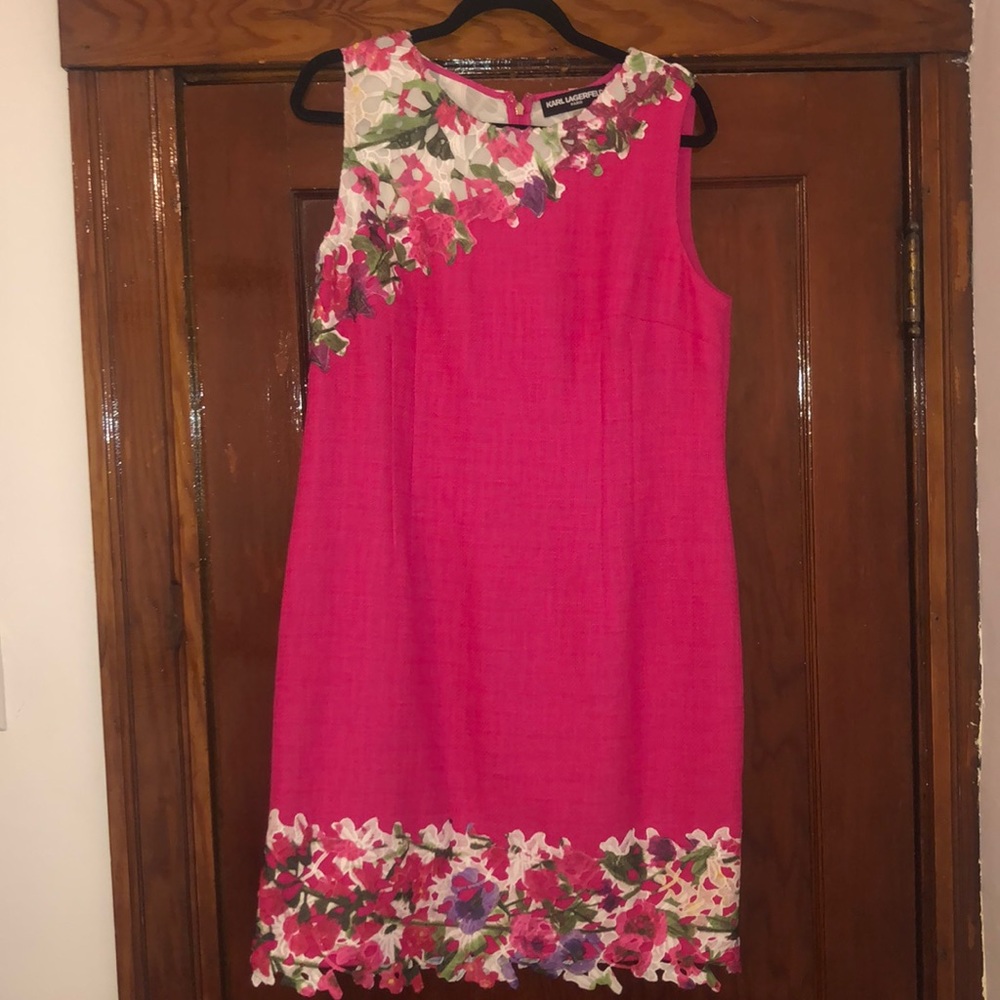 Karl Lagerfeld fun floral dress